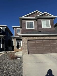 new-white-5-inch-aluminum-residential-eaves-installed